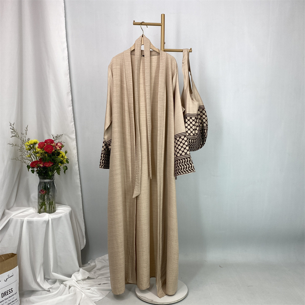 Women Bags Dubai - Abaya Muslim Wanita Model Terbuka Lengan