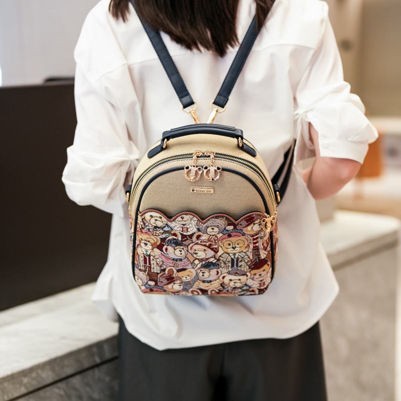 Mini Backpack Women - Tas ransel mini kartun tas selempang