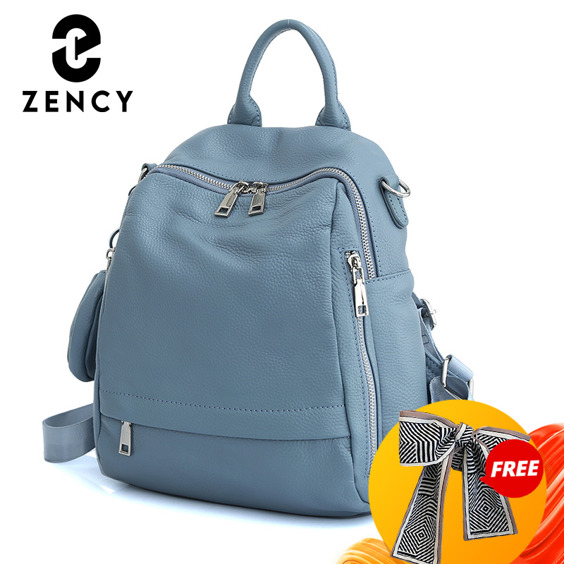 Mini Backpack Women - Zency Tas Ransel Kulit Asli Wanita