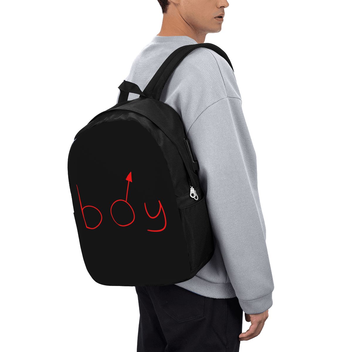 Womens Backpack - Boymoder Tas Ransel Topi dan Kemeja