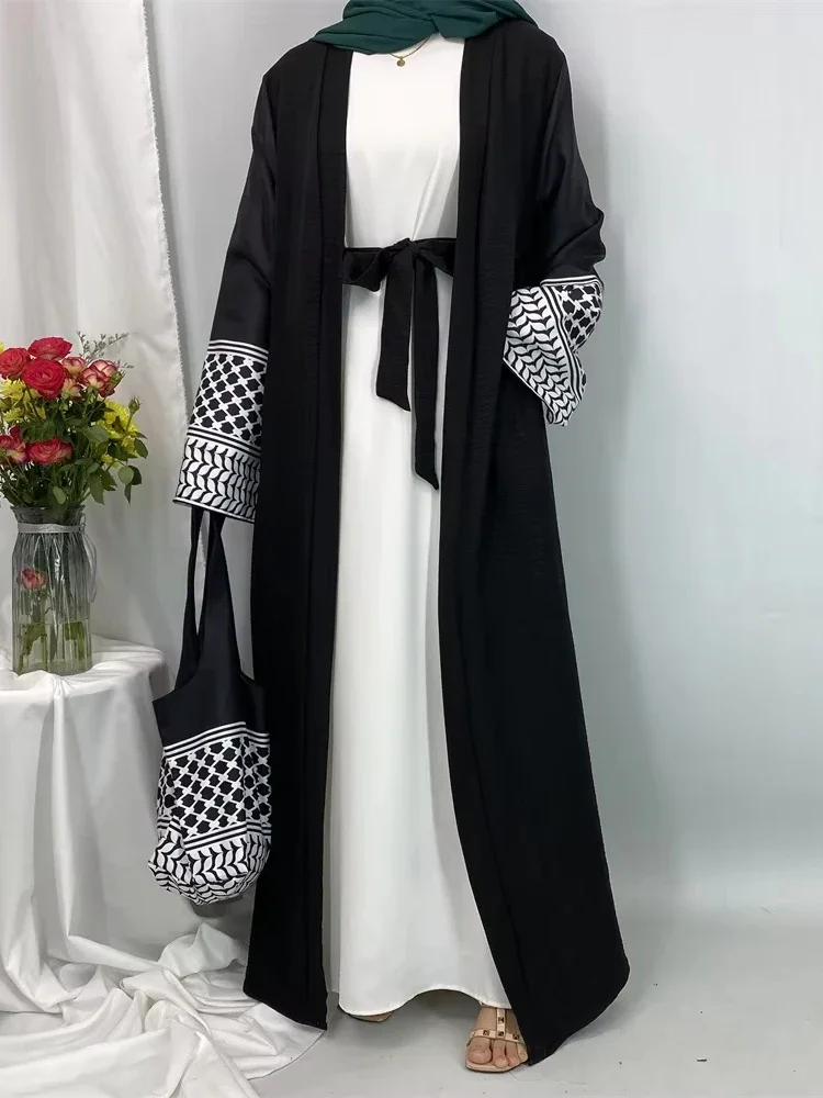 Women Bags Dubai - Gaun Panjang Muslimah Wanita Abaya Terbuka