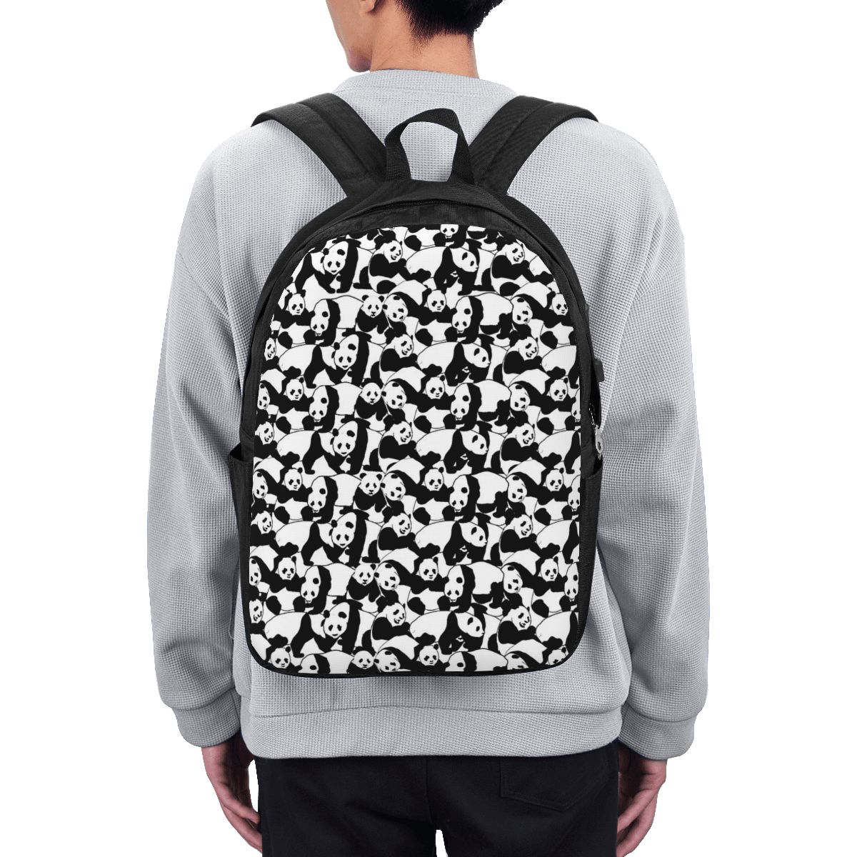 Womens Backpack - Tas Ransel Pola Panda Tas Notebook