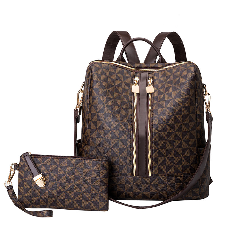Mini Backpack Women - Set ransel dan tas tangan wanita,