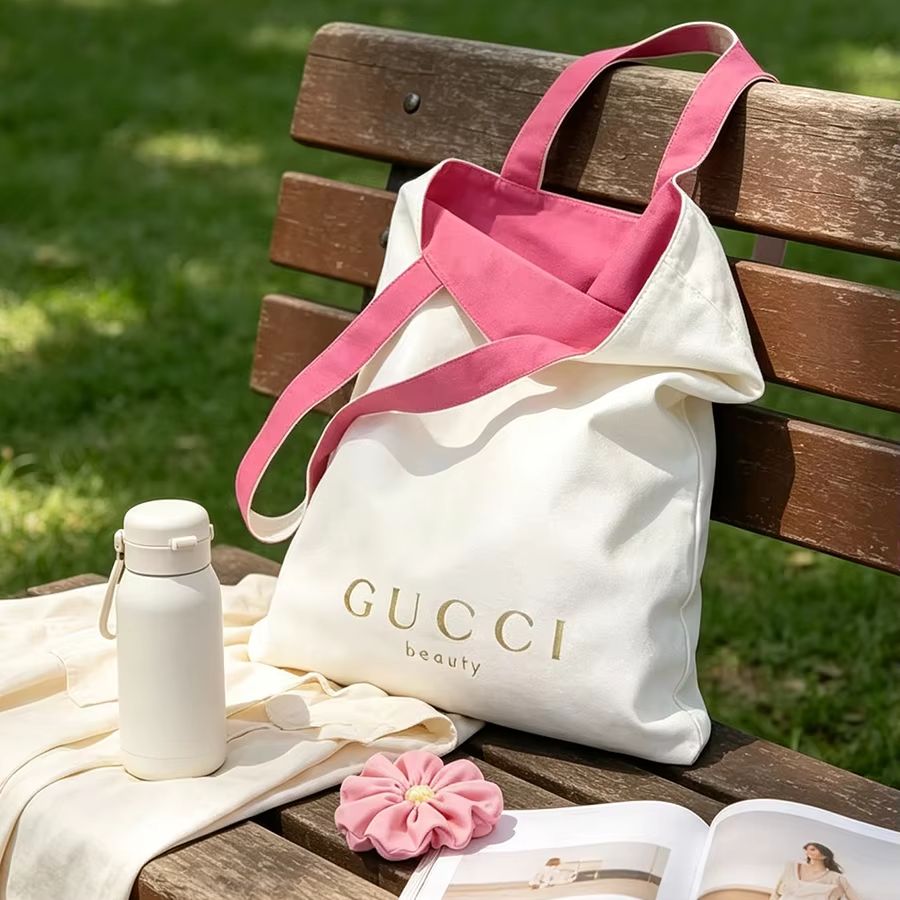 Women'S Tote Bags Designer - Tas GUCCI Wanita, Tas Tote Kanvas,