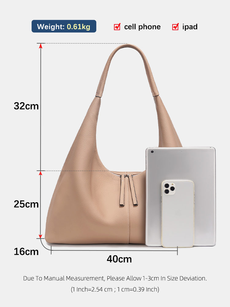 Tas Hobo Kulit Asli Wanita Zen - Women'S Work Bags Tote ulasan dan harga