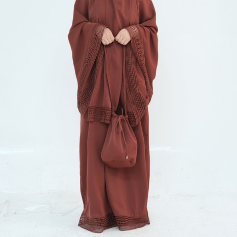 Setelan Muslimah 4 Potong Rok  - Women Bags Dubai ulasan dan harga