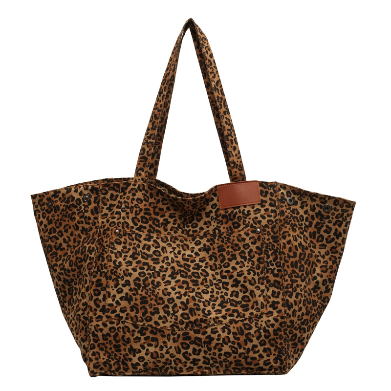 Tas Tote Motif Leopard Tas Bah - Women'S Work Bags Tote ulasan dan harga