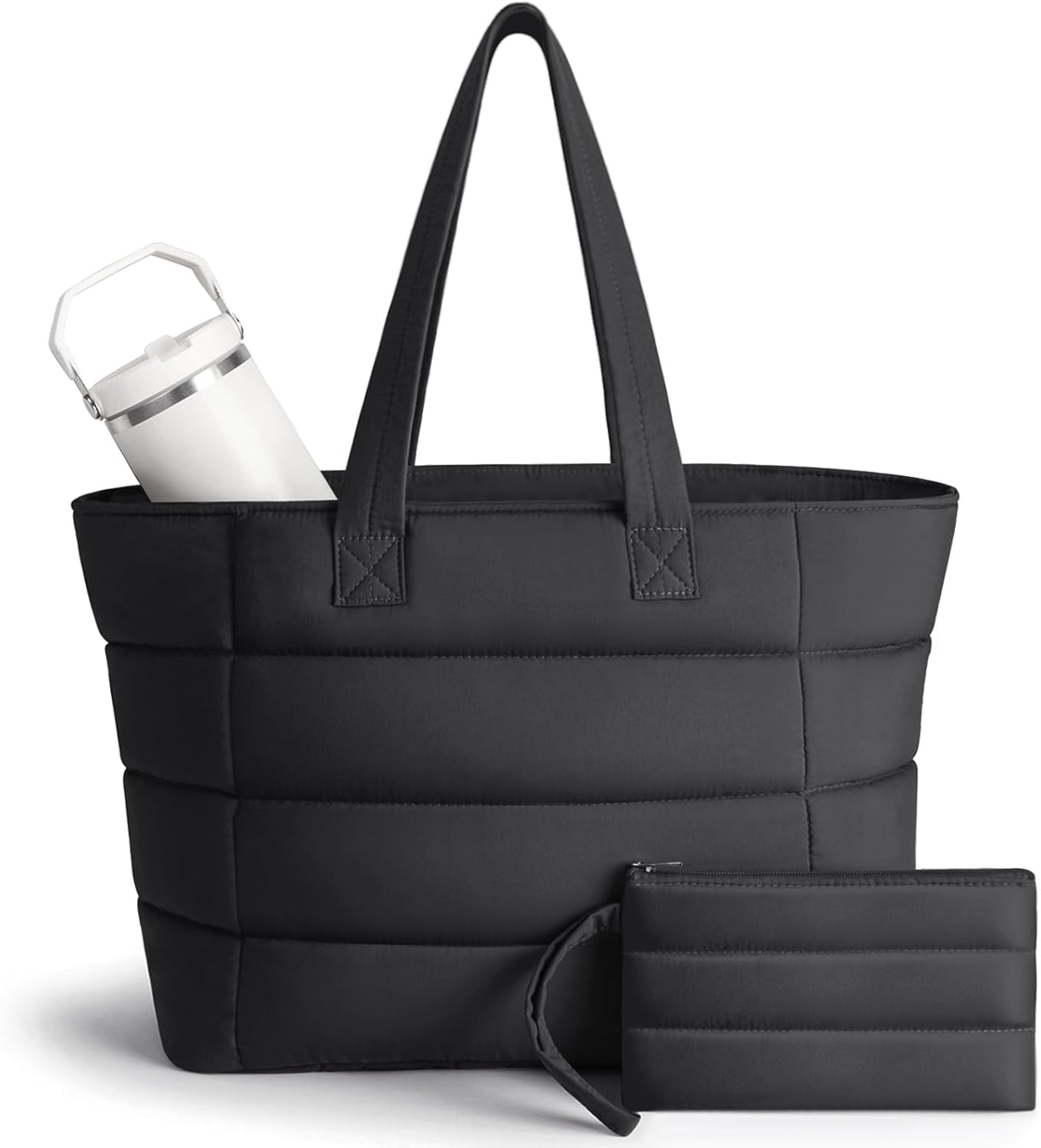 Tas Tote Puffer untuk Wanita,  - Women'S Work Bags Tote ulasan dan harga
