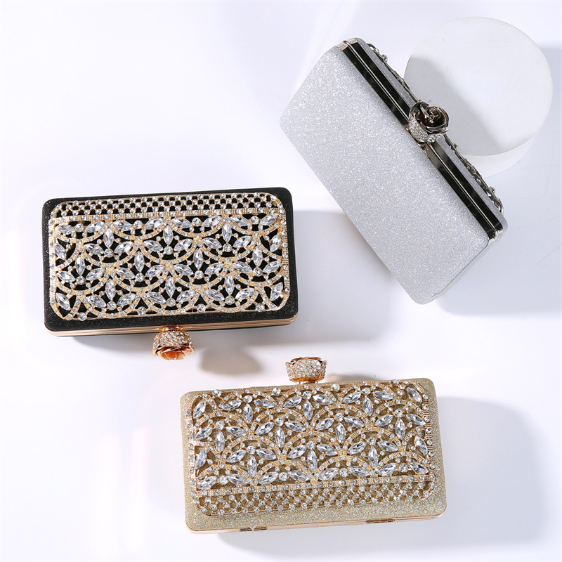 Tas Malam Bingkai Logam Berlia - Women Bags Dubai ulasan dan harga