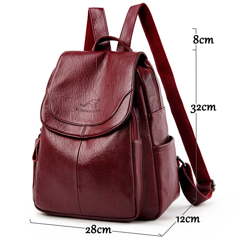 Ransel Kulit Lembut Vintage un - Mini Backpack Women ulasan dan harga