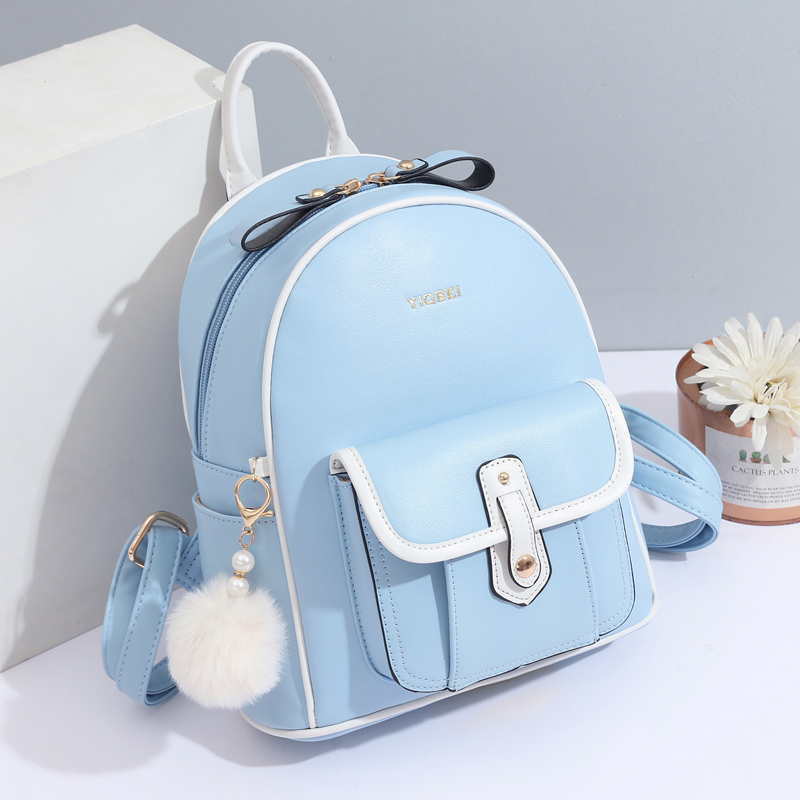 Ransel wanita bergaya warna so - Mini Backpack Women ulasan dan harga
