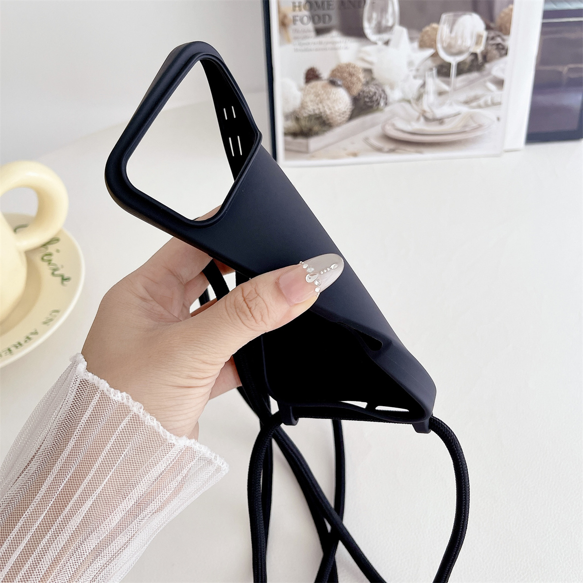 Casing Handphone Silikon Cair  - Phone Bag Crossbody ulasan dan harga