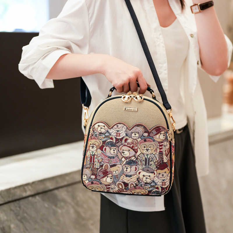 Tas ransel mini kartun tas sel - Mini Backpack Women ulasan dan harga