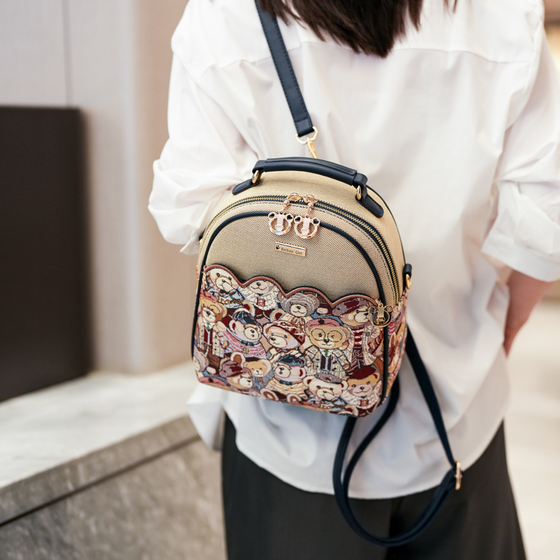 Tas ransel mini kartun tas sel - Mini Backpack Women ulasan dan harga