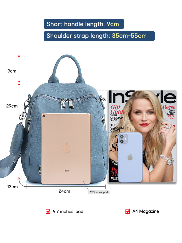 Zency Tas Ransel Kulit Asli Wa - Mini Backpack Women ulasan dan harga