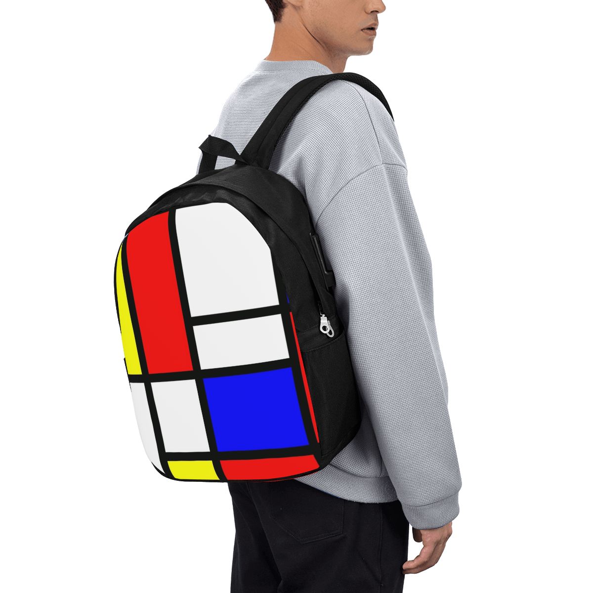 Piet Mondrian Composition Back - Womens Backpack ulasan dan harga