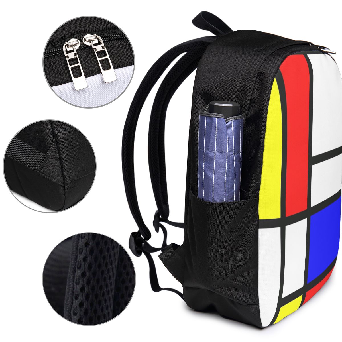 Piet Mondrian Composition Back - Womens Backpack ulasan dan harga