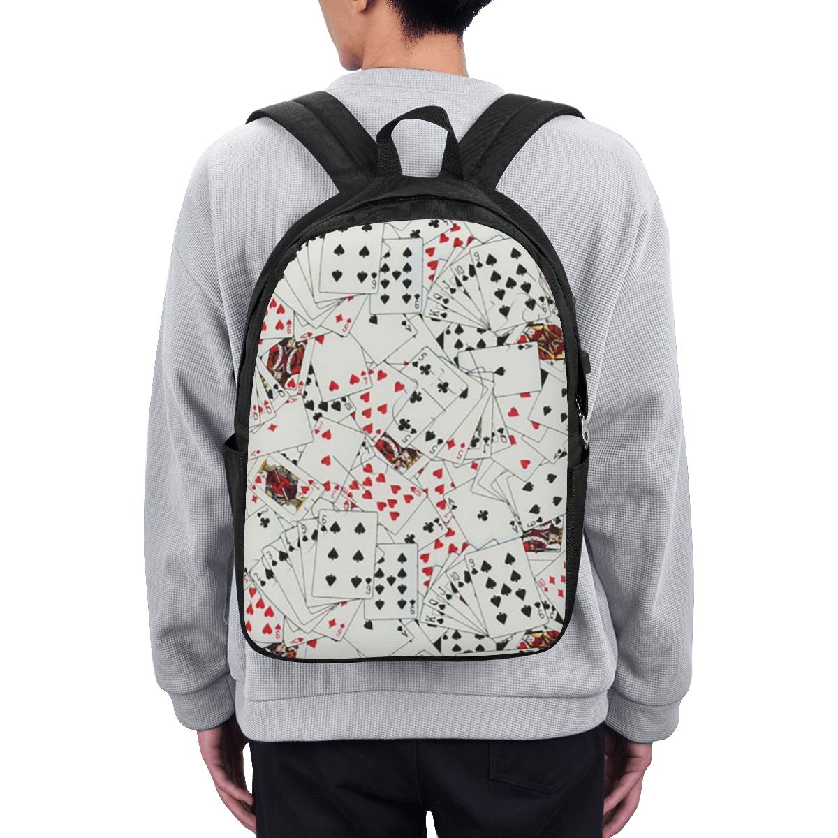Tas Ransel Motif Kartu Poker,  - Womens Backpack ulasan dan harga