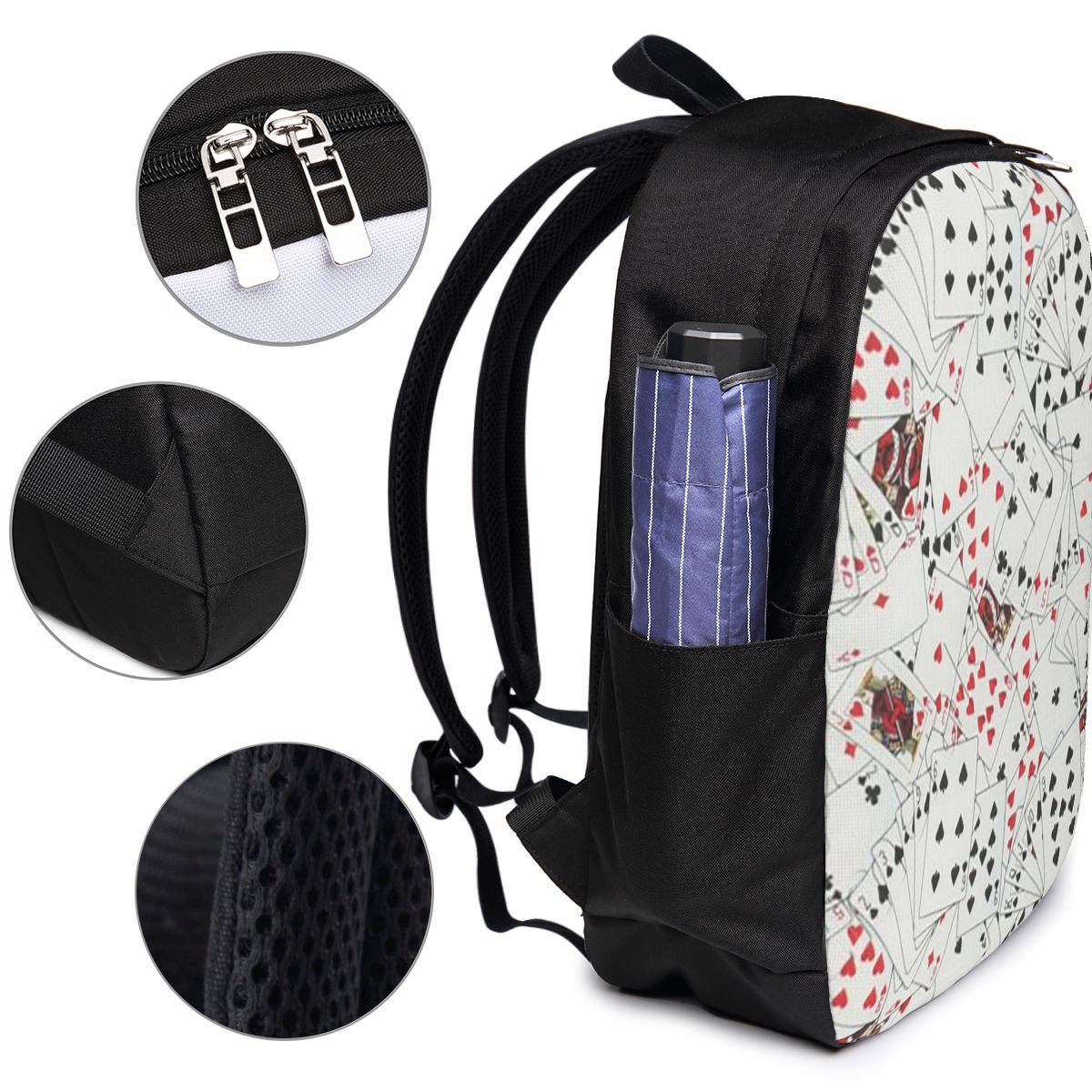 Tas Ransel Motif Kartu Poker,  - Womens Backpack ulasan dan harga