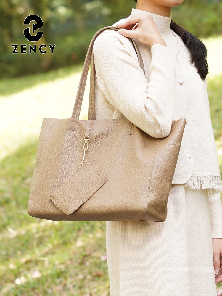 Tas Tote Besar Kulit Asli Zenc - Women'S Work Bags Tote ulasan dan harga