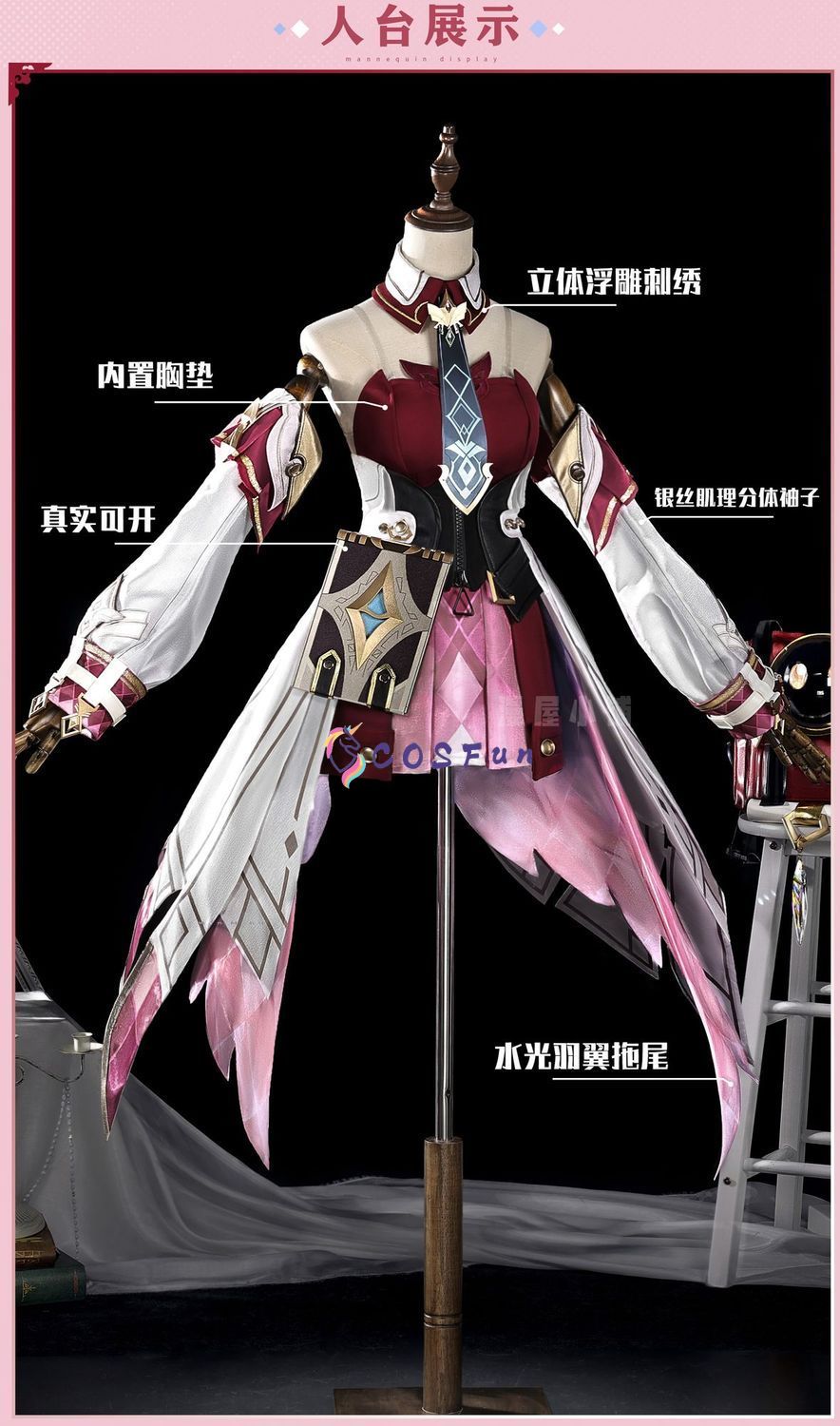 Kostum Cosplay Genshin Impact  - Women Bags For Party ulasan dan harga