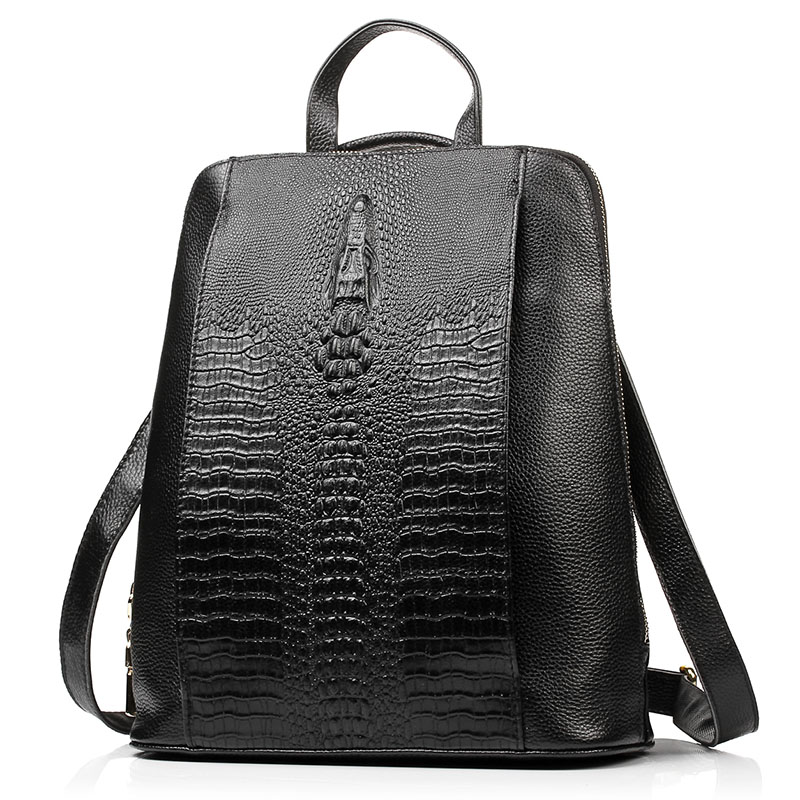 Zency 100% ransel kulit asli w - Mini Backpack Women ulasan dan harga