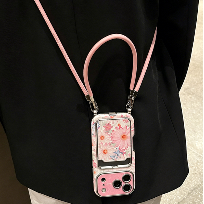 Casing Ponsel Bertekstur Kulit - Phone Bag Crossbody ulasan dan harga