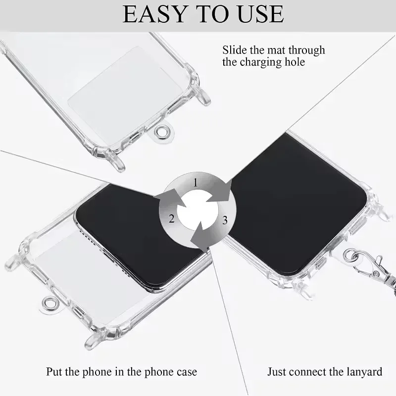 10/1pcs Universal Phone Tether - Phone Bag Crossbody ulasan dan harga