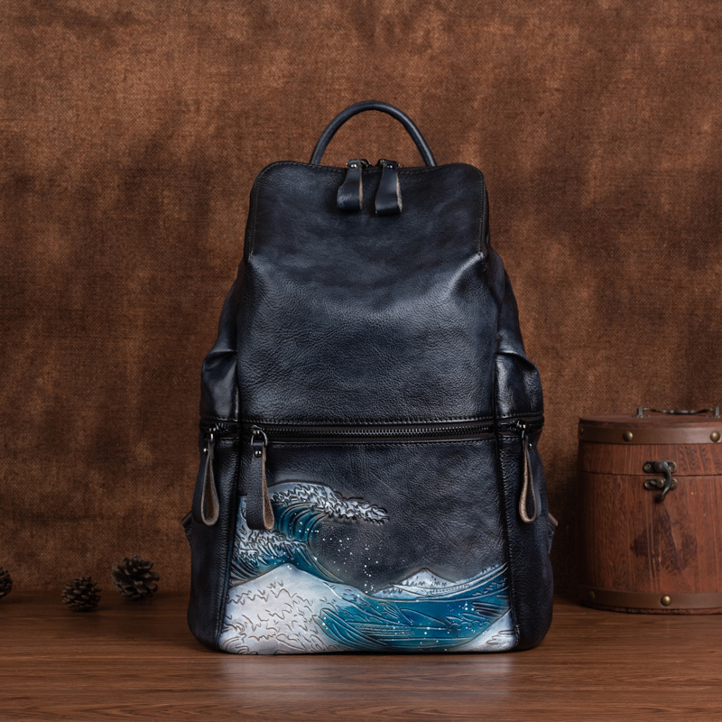 Johnature Ransel Wanita Kulit  - Women Bags Handmade ulasan dan harga