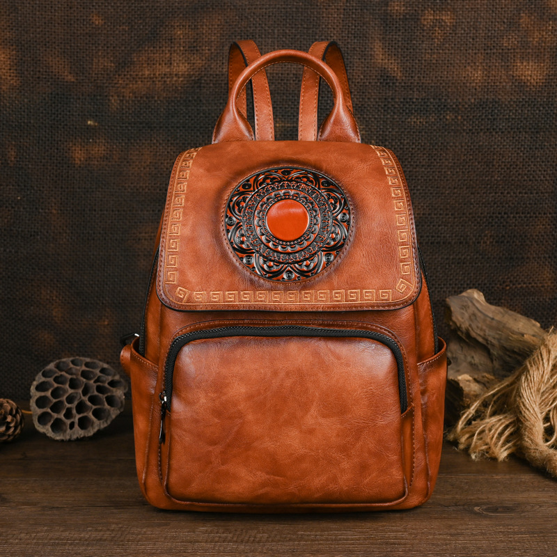 Johnature 2026 Tas Ransel Kuli - Women Bags Handmade ulasan dan harga