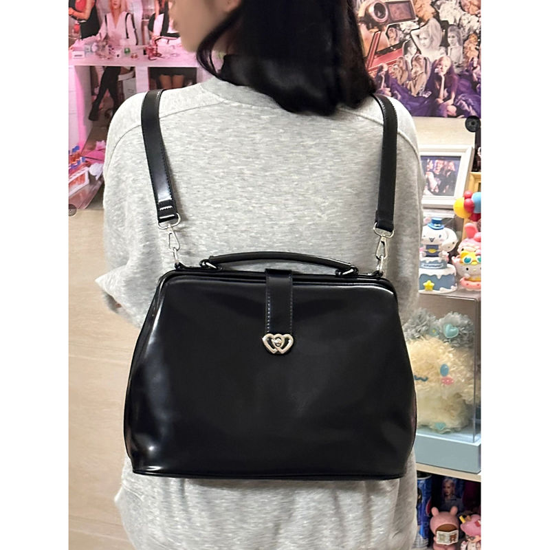 Vintage Hitam Y2k Mochila Wani - Mini Backpack Women ulasan dan harga
