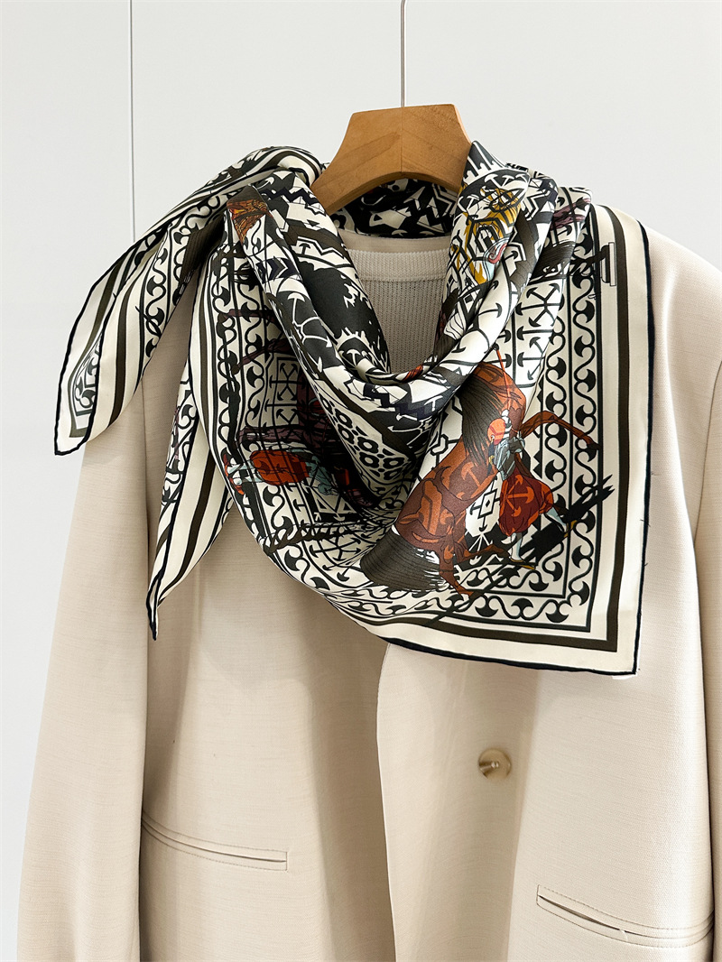 Syal Sutra 14Mm Bandana Perseg - Women Bags Handmade ulasan dan harga