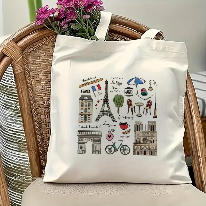 Tas Tote Perjalanan Paris untu - Women'S Tote Bags Designer ulasan dan harga