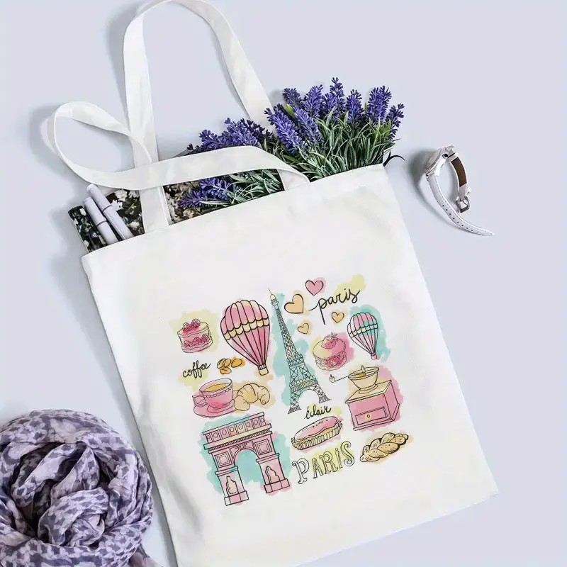 Tas Tote Perjalanan Paris untu - Women'S Tote Bags Designer ulasan dan harga