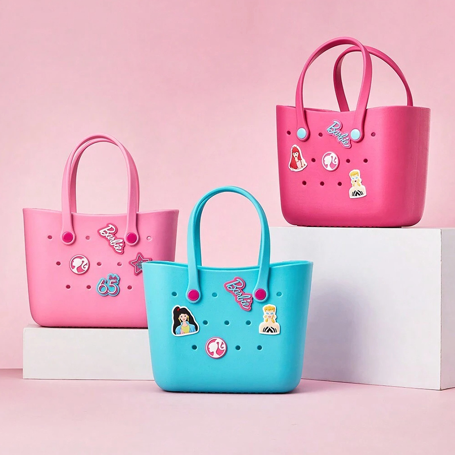 Tas Tote MINISO Barbie Sunligh - Women'S Tote Bags Designer ulasan dan harga