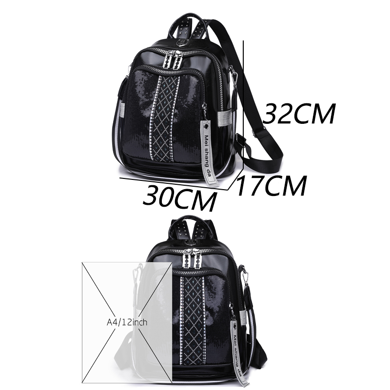 Ransel Kulit Kapasitas Besar T - Mini Backpack Women ulasan dan harga