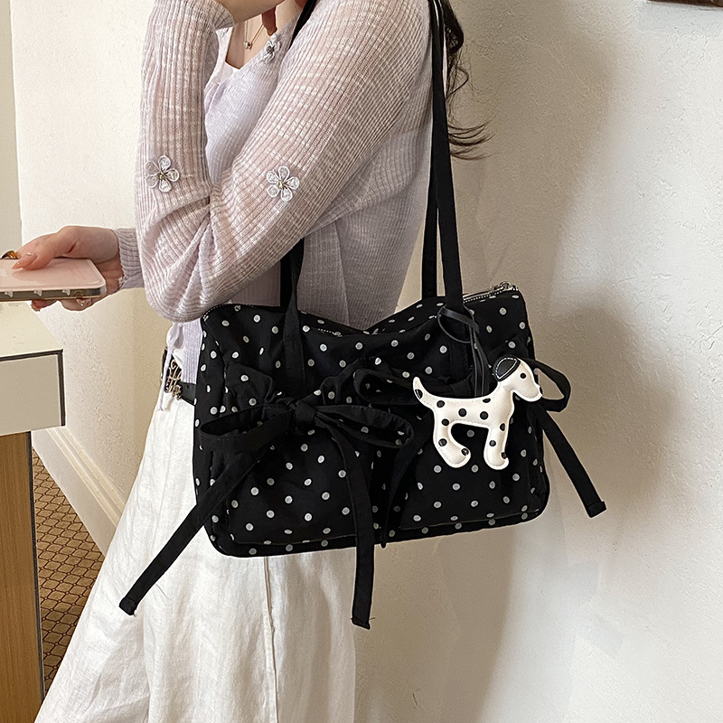 Tas Tote Polkadot Fashion Baru - Women'S Tote Bags Designer ulasan dan harga