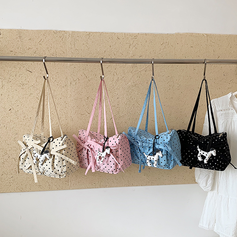 Tas Tote Polkadot Fashion Baru - Women'S Tote Bags Designer ulasan dan harga