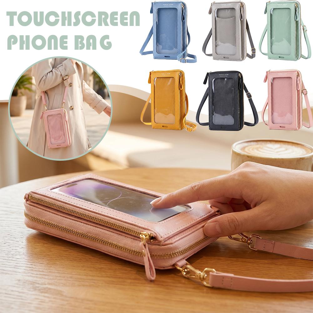 Tas Wanita Dompet Kulit Lembut - Phone Bag Crossbody ulasan dan harga