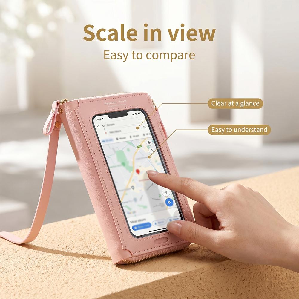 Tas Wanita Dompet Kulit Lembut - Phone Bag Crossbody ulasan dan harga