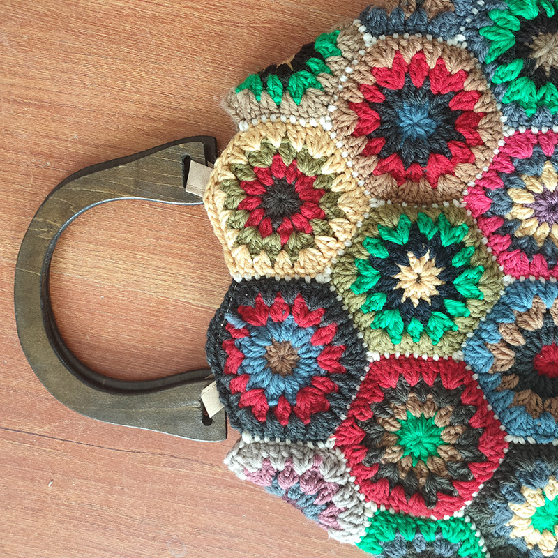 Tas Tangan Wanita Rajut Granny - Women Bags Handmade ulasan dan harga