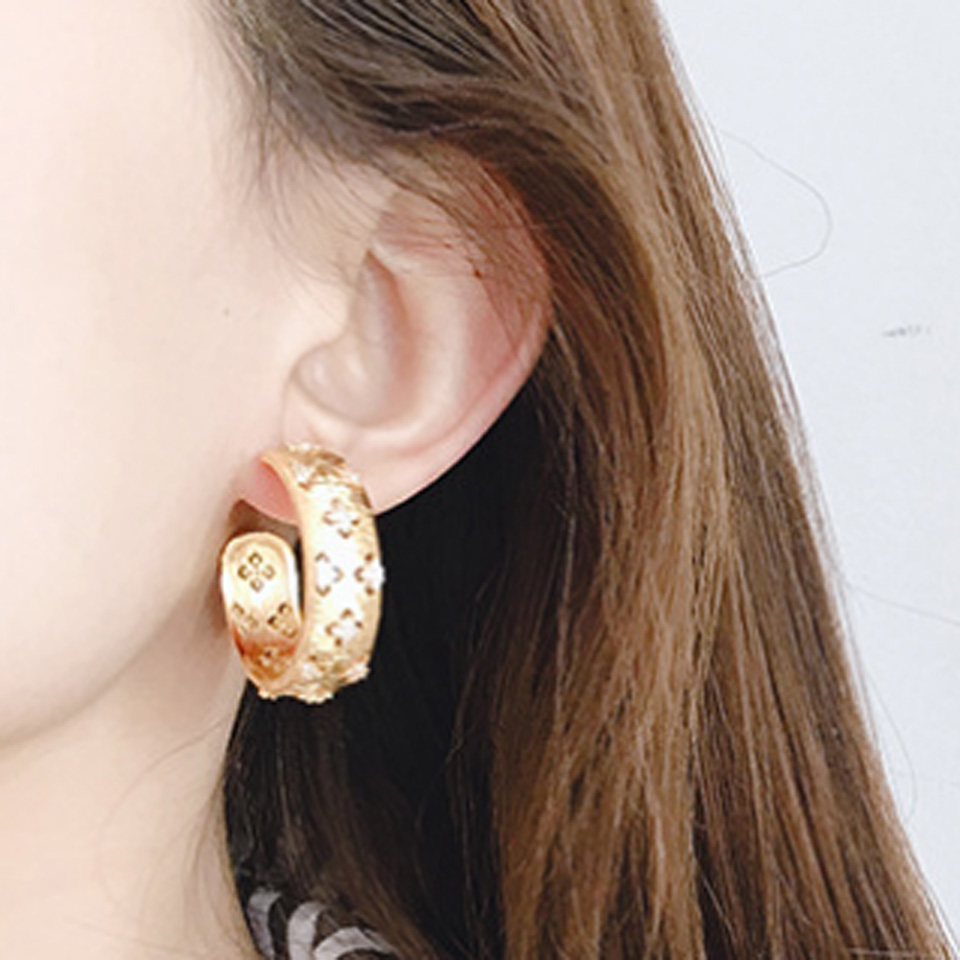 Zlxgirl anting-anting kancing  - Women Bags Dubai ulasan dan harga